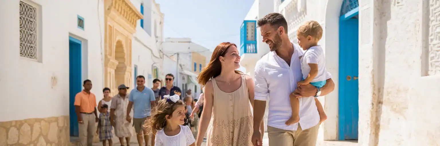 Auswandern nach Djerba Familie