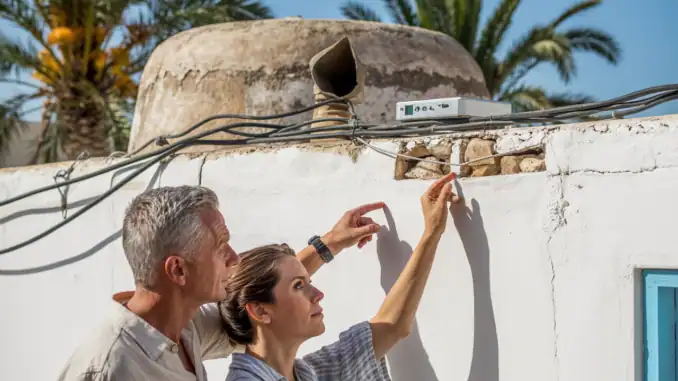 Renovierung von eigentum auf Djerba, Experten bei Elektroarbeiten und Reparaturen für Auswandern nach Djerba, Tunisie, professionelles Handwerk, Haus- und Grundstückssanierung vor Ort.